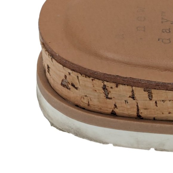 Women's A New Day Sandals Cheetah Print Slides Jaguar Leopard Animal Sz 9.5 - Picture 6 of 8